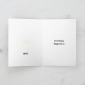 Birthday-kaart voor DAVE Kaart (Binnen)