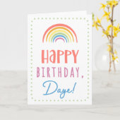 Birthday Kaart voor Daye (Gele Bloem)