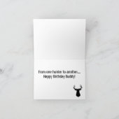 Birthday-kaart voor de jacht kaart (Binnen)