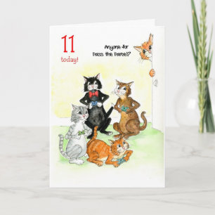 Birthday-kaart voor een 11-jarige videospelspeler kaart