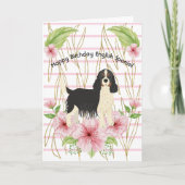 Birthday Kaart voor Engels Spanjaard (Voorkant)