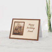 Birthday Kaart voor Frank, War Hero (Voorkant)