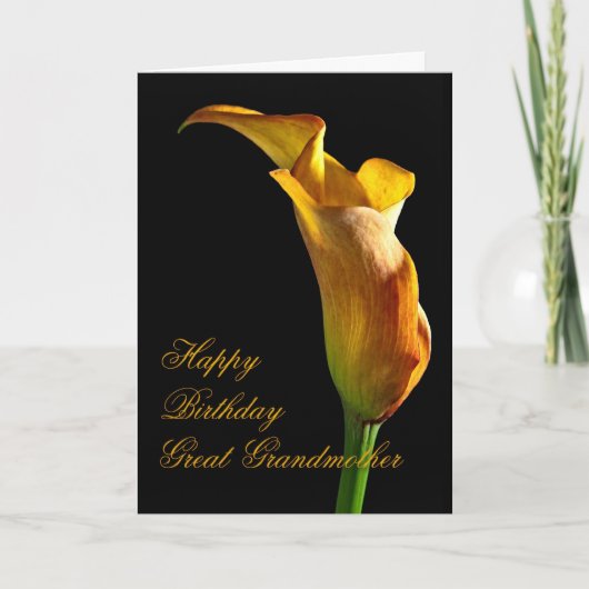 Birthday-kaart voor grootmoeder kaart (Voorkant)