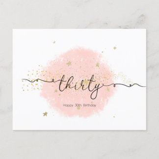 Birthday-kaart voor haar briefkaart