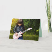 BIRTHDAY KAART VOOR HAAR, IK HOOP JE BIRTHDAY ROCK (Voorkant)