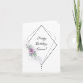 Birthday-kaart voor haar kaart (Voorkant)