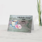 Birthday Kaart voor Handsome Husband (Voorkant)