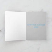 Birthday-kaart voor hem - Cake en kaarsen Kaart (Binnen)