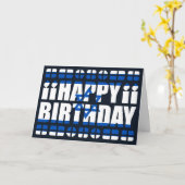 Birthday-kaart voor Israël Kaart (Gele Bloem)
