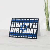Birthday-kaart voor Israël