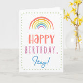 Birthday Kaart voor Italië (Gele Bloem)
