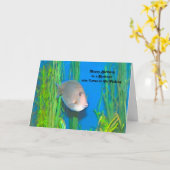 Birthday-kaart voor je Geviste echtgenoot Kaart (Gele Bloem)