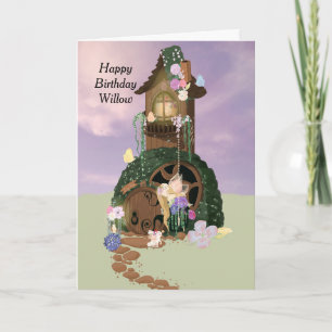 Birthday Kaart voor kinderen met feilhuis