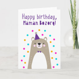 Birthday Kaart voor Maman Bozorg