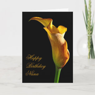 Birthday-kaart voor nana kaart