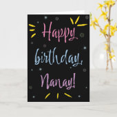 Birthday Kaart voor Nanay (Gele Bloem)