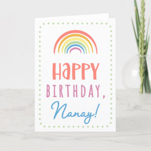 Birthday Kaart voor Nanay