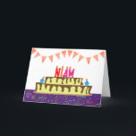 Birthday Kaart voor Niam<br><div class="desc">Je noemt je moeder Niam, niet mama. (Niam betekent moeder in Hmong.) Stel je voor hoe enthousiast Niam zal zijn om een verjaardagskaart te ontvangen die speciaal aan haar is gericht! Uw niam zal ook houden van het leuke, kleurrijke design van deze kaart, met de naam van Niam, geschreven als...</div>