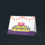 Birthday Kaart voor Niam<br><div class="desc">Je noemt je moeder Niam, niet mama. (Niam betekent moeder in Hmong.) Stel je voor hoe enthousiast Niam zal zijn om een verjaardagskaart te ontvangen die speciaal aan haar is gericht! Uw niam zal ook houden van het leuke, kleurrijke design van deze kaart, met de naam van Niam, geschreven als...</div>