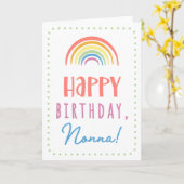 Birthday Kaart voor Nonna (Gele Bloem)