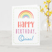 Birthday Kaart voor Ociec (Gele Bloem)