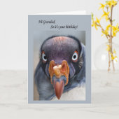 Birthday-kaart voor opa kaart (Gele Bloem)