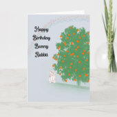 Birthday Kaart voor Pet Bunny (Voorkant)