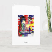 Birthday-kaart voor tante, handtas met handtas voo kaart (Achterkant)