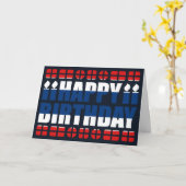 Birthday-kaart voor Thailand Kaart (Gele Bloem)