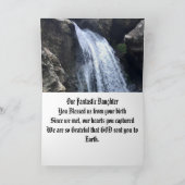 Birthday-kaart voor uw dochter kaart (Binnen)