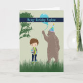 Birthday Kaart voor Uw Nephew (Voorkant)