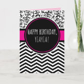Birthday Kaart voor Yiayia (Voorkant)