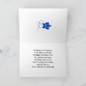 Birthday-kaart voor zus kaart (Binnen)