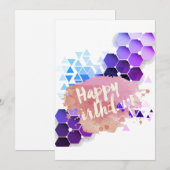Birthday-kaarten Feestdagenkaart (Voorkant / Achterkant)