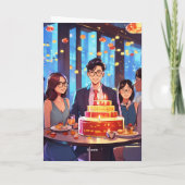 Birthday-kaarten Kaart (Achterkant)