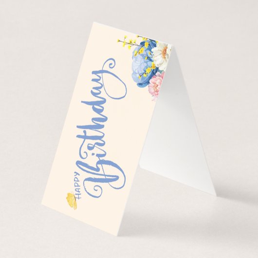 Birthday-kaarten Kaart (Achterkant)