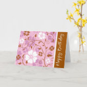 Birthday-kaarten Kaart (Gele Bloem)