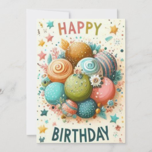 Birthday-kaarten Kaart (Voorkant)