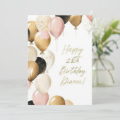 Birthday-kaarten Kaart (Staand voorkant)