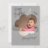 Birthday-kaarten Kaart (Achterkant)