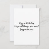 Birthday-kaarten van Dogo en Miaw Bedankkaart (Achterkant)