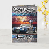 Birthday-kaartje Kaart (Gele Bloem)