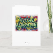 Birthday-kaartzoon Kaart (Achterkant)