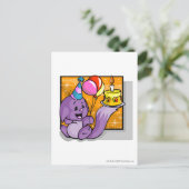 Birthday Kacheek Briefkaart (Staand voorkant)