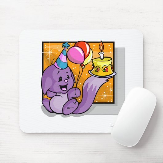 Birthday Kacheek Muismat (Met muis)