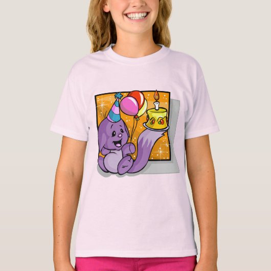 Birthday Kacheek T-shirt (Voorkant)