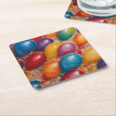 Birthday Kartonnen Onderzetters (Schuin)