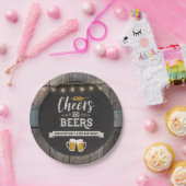 Birthday kazen en bier papieren bordje (Feest)