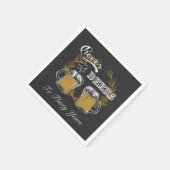 Birthday kazen en bier servet (Hoek)