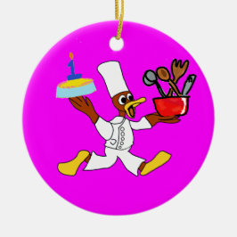 Birthday Keramisch Ornament